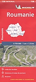 Wegenkaart - Landkaart 738 Roemenië - Michelin National