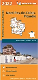 Wegenkaart - Landkaart 511 Nord Pas de Calais Picardie 2022 - Michelin Region France