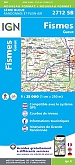 Topografische Wandelkaart van Frankrijk 2712SB - Fismes Gueux