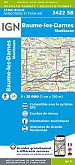 Topografische Wandelkaart van Frankrijk 3422SB - Baume-les-Dames Montbozon