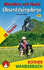 Wandelgids Elbsandsteingebirge Wandern mit Hund | Rother Bergverlag