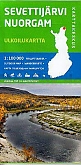 Wandelkaart Sevettijärvi Nuorgam | Karttakeskus Ulkoilukartta