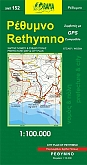 Wegenkaart - Fietskaart 152 Rethymnon - Orama Maps