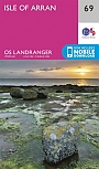 Topografische Wandelkaart 69 Isle of Arran - Landranger Map