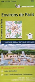 Wegenkaart - Landkaart 106 Parijs en haar omgeving (Environs de Paris)  - Michelin Stadsplattegronden