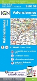 Topografische Wandelkaart van Frankrijk 2606SB - Valenciennes Denain