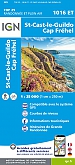 Topografische Wandelkaart van Frankrijk 1016ET - St-Cast-Le-Guildo Cap Frehel