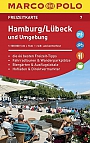 Wegenkaart - Fietskaart 7 Hamburg Lübeck und umgebung Freizeitkarte | Marco Polo