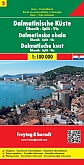 Wegenkaart - Fietskaart AK0704 Dalmatische Kust Sibenik/Split/Vis - Freytag & Berndt