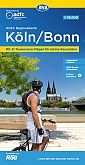 Fietskaart Köln/Bonn | ADFC Regional- und Radwanderkarten - BVA Bielefelder Verlag