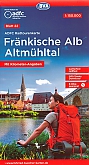 Fietskaart 22 Fränkische Alb, Altmühltal | ADFC Radtourenkarte - BVA Bielefelder Verlag