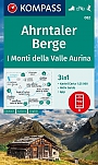 Wandelkaart 082 Ahrntaler Berge; I Monti di Valle Aurina Kompass