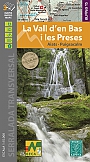 Wandelkaart Vall d'en Bas i les Preses - Aiats - Puigsacal | Editorial Alpina
