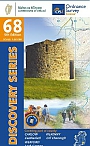 Topografische Wandelkaart Ierland 68 Carlow / Kilkenny / Wexford Discovery Map Ireland