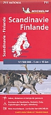 Wegenkaart - Landkaart 711 Scandinavië en Finland - Michelin National