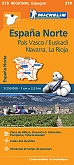 Wegenkaart - Landkaart 573 Pais Vasco, Euskadi, Navarra, La Rioja - Michelin Regional