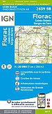 Topografische Wandelkaart van Frankrijk 2639SB - Florac