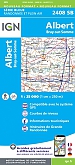 Topografische Wandelkaart van Frankrijk 2408SB - Albert Bray-sur-Somme