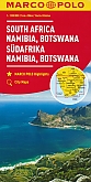 Wegenkaart - Landkaart Zuid-Afrika South Africa, Namibia, Botswana | Marco Polo Maps