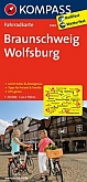 Fietskaart 3040 Braunschweig, Wolfsburg | Kompass