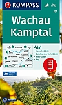 Wandelkaart 207 Wachau, Kamptal Kompass