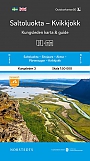 Wandelkaart 3 Saltoluokta Kvikkjokk Kungsleden Karta & Guide | Norstedts