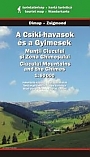 Wandelkaart 11 Muntii Ciucului si Zona Ghimesului Ciucer Gebirge | Dimap