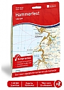 Topografische Wandelkaart Noorwegen 10187 Hammerfest - Nordeca Norge