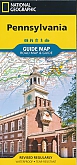 Wegenkaart - Landkaart Pennsylvania - State GuideMap National Geographic
