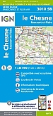 Topografische Wandelkaart van Frankrijk 3010SB - Raucourt-et-Flaba