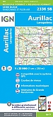 Topografische Wandelkaart van Frankrijk 2336SB - Aurillac Laroquebrou