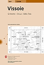 Topografische Wandelkaart Zwitserland 1307 Vissoie Grimentz - St-Luc - Bella Tola - Landeskarte der Schweiz