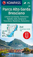 Wandelkaart 689 Parco Alto Garda, Bresciano Kompass