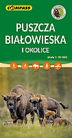 Wandelkaart Bialowieza Bialowieska Forest Oerbos | Compass