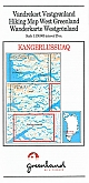 Wandelkaart Groenland 8 Kangerlussuaq Hiking Map  Greenland | Harvey Maps