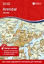Topografische Wandelkaart Noorwegen 10007 Arendal - Nordeca Norge