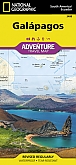 Wegenkaart - Landkaart Galapagos - Adventure Map National Geographic