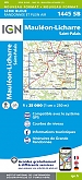 Topografische Wandelkaart van Frankrijk 1445SB - Mauléon-Licharre / St-Palais