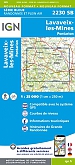 Topografische Wandelkaart van Frankrijk 2230SB - Lavaveix-les-Mines / St-Sulpice-les-Champs Pontarion
