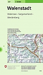 Topografische Wandelkaart Zwitserland 237 Walenstadt - Landeskarte der Schweiz