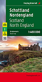 Wegenkaart - Landkaart AK0288 Schotland en Engeland Noord - Freytag & Berndt