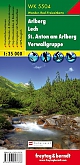 Wandelkaart WK5504 Arlberg - Lech - St. Anton - Verwallgruppe - Freytag & Berndt