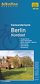 Fietskaart Berlin Nordost  (Rw-B2) Radwanderkarte Bikeline Esterbauer