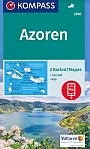 Wandelkaart Azoren 2260 | Kompass