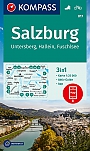 Wandelkaart 017 Salzburg und Umgebung Kompass