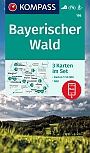 Wandelkaart 198 Bayerischer Wald Kompass