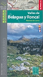 Wandelkaart Valles de Belagua y Roncal (E25) Macizo de Larra - Editorial Alpina