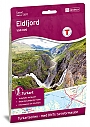 Topografische Wandelkaart Noorwegen 2677 Eidfjord - Nordeca Turkart