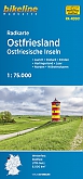 Fietskaart Ostfriesland Ostfriesische Inseln Bikeline Esterbauer