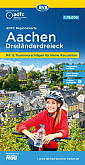 Fietskaart Aachen Aken, Dreiländereck | ADFC Regional- und Radwanderkarten - BVA Bielefelder Verlag